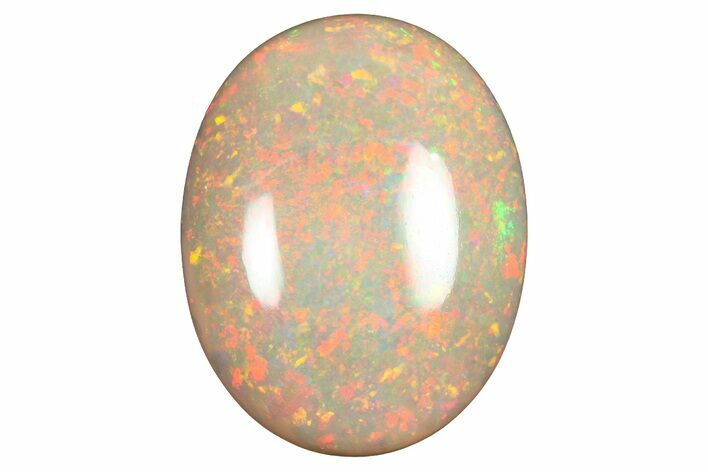 Polished Precious Ethiopian Fire Opal Cabochon ( grams) #369147